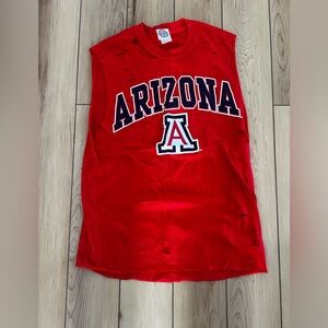 NWOT university of Arizona snip and styled tank size small